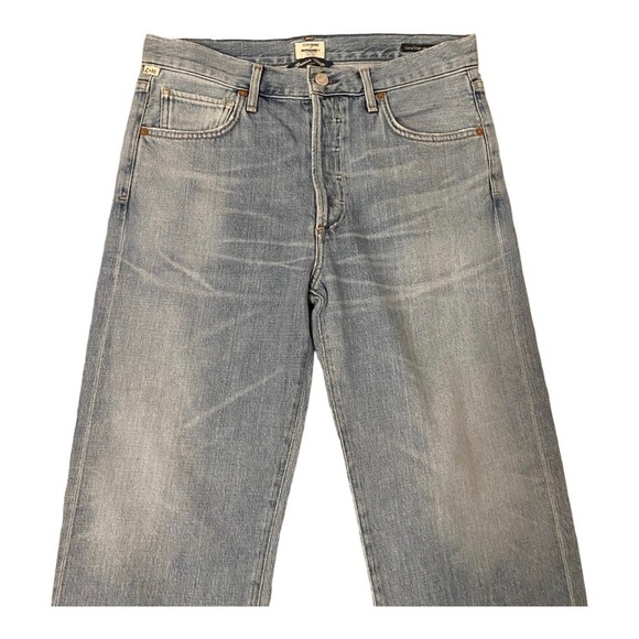 Citizens of Humanity Cora Crop Jeans with Undone Hem - Picture 3 of 10